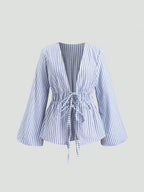 Susi - Chaqueta Ligera de Rayas para Mujer