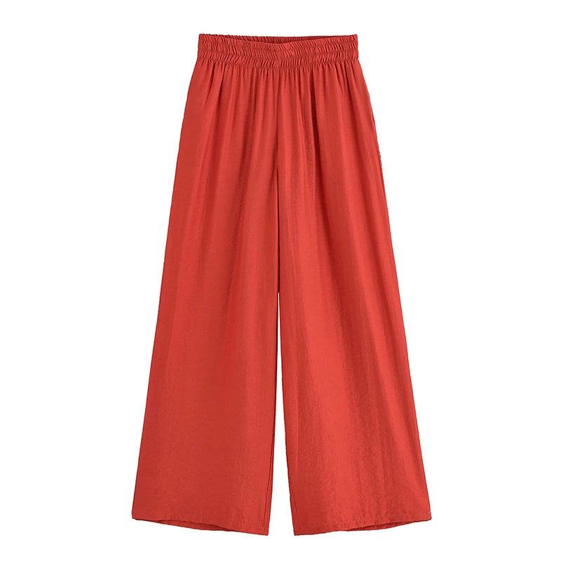 Dana - Conjunto Vintage Elegante de Blusa y Pantalón