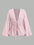 Susi - Chaqueta Ligera de Rayas para Mujer