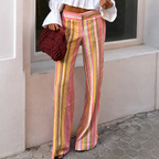 Mariana - Pantalón Palazzo de Rayas