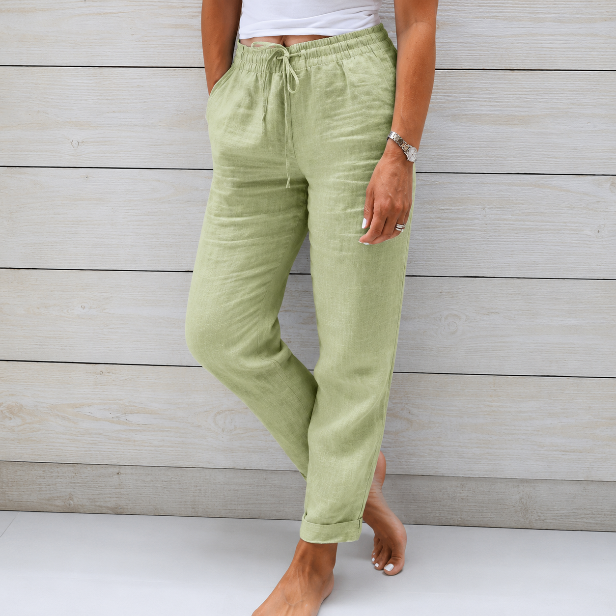 Marta - Pantalón Tobillero Elegante